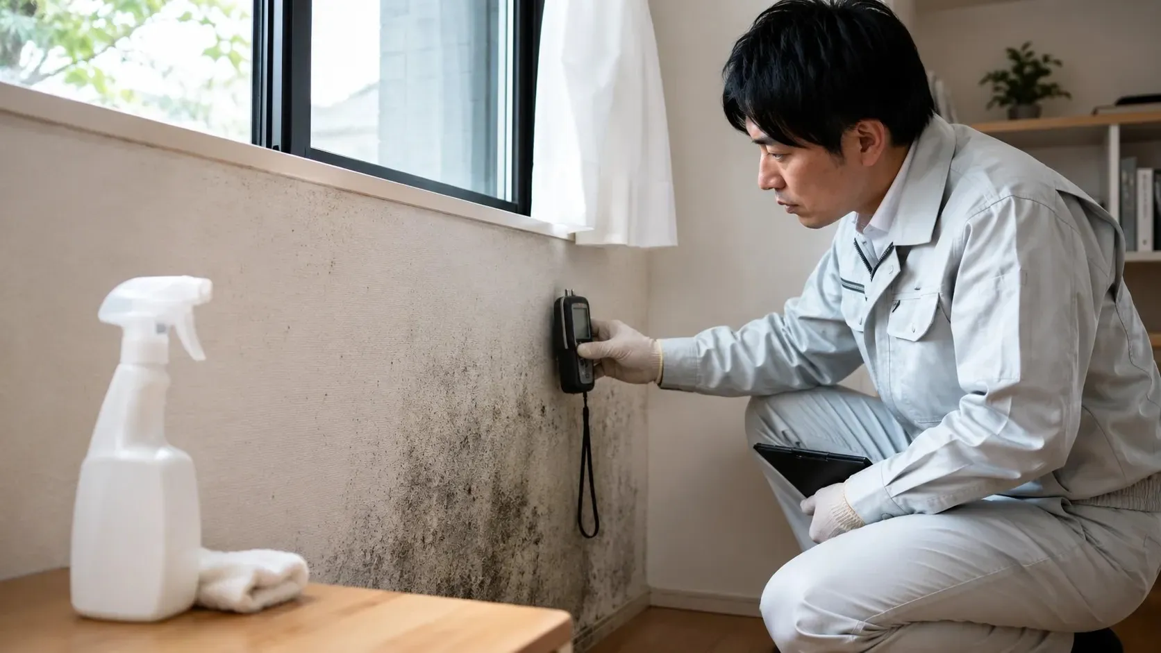 市販カビ取り剤では再発する理由と専門検査の必要性